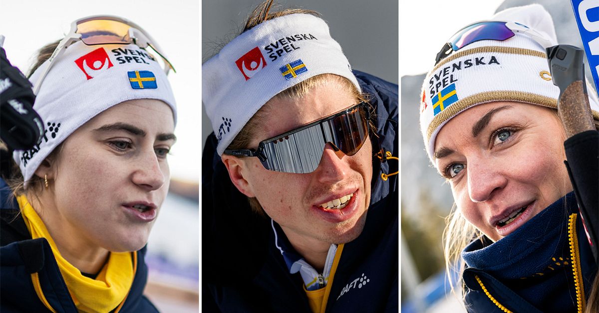 Cross‑country: Moa Ilar third ahead of the climb: 