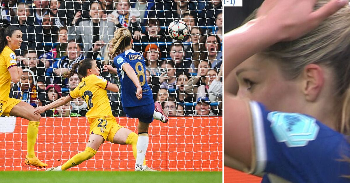 Hetast idag: Chelseas Melanie Leupolz missade jätteläge mot Barcelona i Champions League