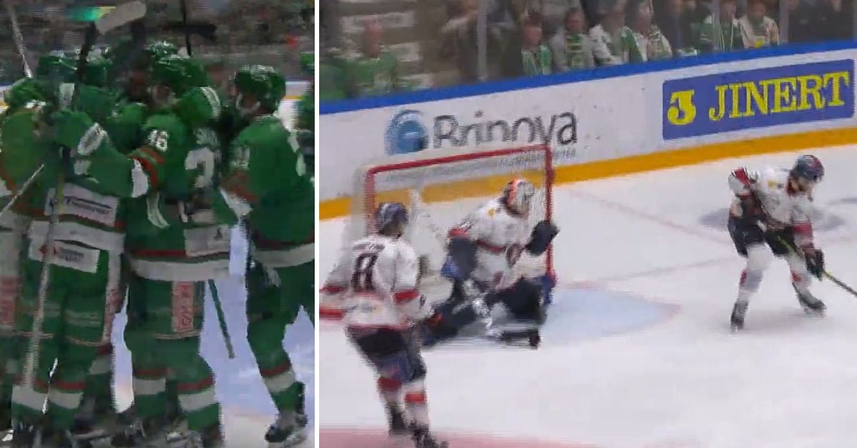 Ice hockey: Rögle won the overtime drama against Växjö after a fluke goal