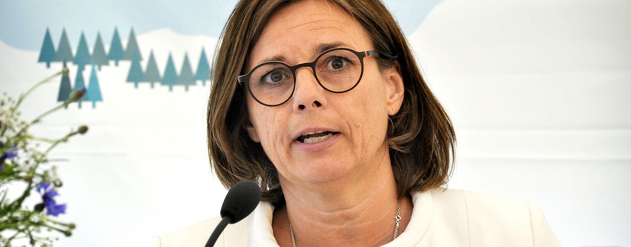 MP-ledaren Isabella Lövin.