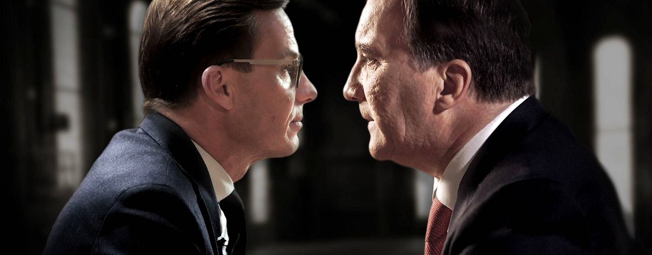 Ulf Kristersson (M) och Stefan Löfven (S)