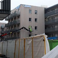 Fastators vd och ett bostadsbygge