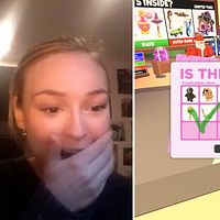 reporter Tea Lange och Roblox skärmdump
