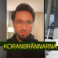 Salwan Momika under en tiktokinspelning