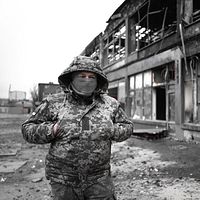 Ukrainsk soldat