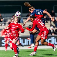 FC Rosengård tog ledningen mot Piteå.