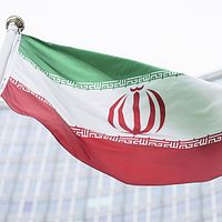 Irans flagga.