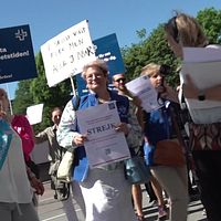 Vårdpersonal i Stockholm går ut i strejk vid Karolinska i Solna