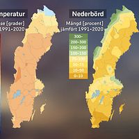Kort om aprilvädret 2025 med SVT:s meteorolog Per Stenborg.
