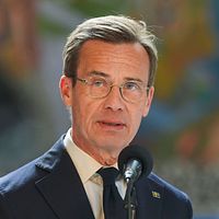 Statsminister Ulf Kristersson.