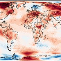 Temperaturavvikelse oktober 2023.