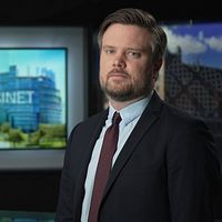 Niklas Svensson, programledare för EU-magasinet