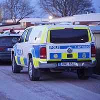 Poliser på plats i Norrköping