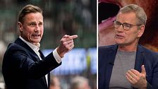 Roger Rönnberg och Håkan Loob.