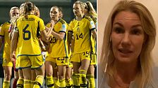 Hanna Marklund och svenska spelare