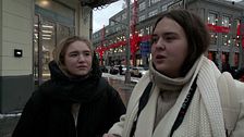 Två ryska tjejer på stan