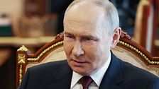 Den ryske diktatorn Vladimir Putin.