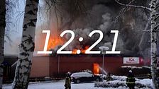 Brandförloppet på ICA Haga i Västerås gick snabbt. Här en bild på när räddningstjänsten försöker släcka branden.