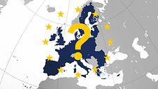Karta över EU-länderna