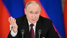 Rysslands president Vladimir Putin.