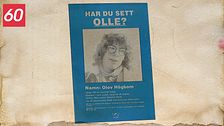 En bild på den försvunne Olle Högbom i Härnösand.