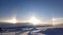 Pirttivuopio, Lappland den 8 februari 2024
