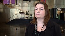 Emilia Töyrä, socialdemokrat och ordförande för kultur- och utbildningsnämnden i Kiruna kommun.