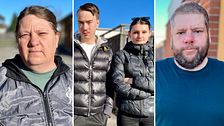 Harriet Andersson, Casper Granström, Thindra Eriksson och Daniel Engström om mordet i Navestad.