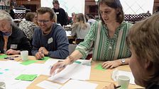 elev och vuxna vid konferensen miljömålsdagarna