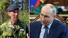 Sveriges överbefälhavare och Putin