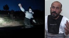 Tvådelad bild. Vänster: Person kastar i nattmiljö. Höger: Person med ”Chicago Bulls”-tröja.