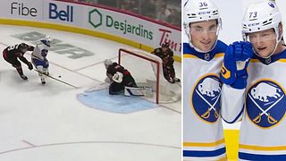 Noah Östlund stod för drömmål och avgjorde för Vancouver