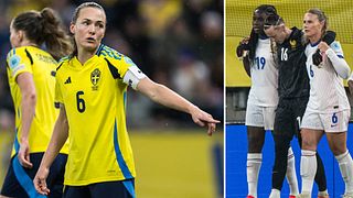 Frustration i Sverige efter förlusten mot Frankrike