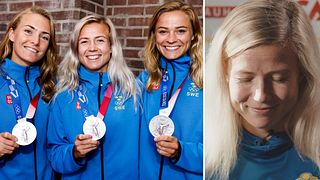 Hanna Glas tillbaka i landslaget – rörs till tårar av hyllningen från Fridolina Rolfö