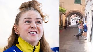 Karolin Ohlsson blev attackerad av hund i världscupen: ”Man får några bett i arslet”