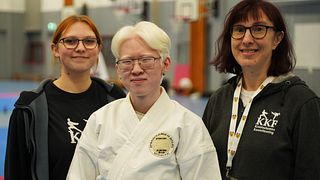 Synskadade Max tävlar för Kristinehamn i karate-SM i Karlstad