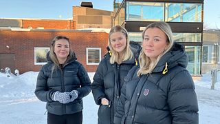 Elin, Moa och Tindra tar tempen på skolan – endast 12 grader i vissa korridorer