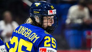 Lina Ljungbloms 2–0 för Sverige mot Danmark