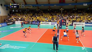 Bosnien reducerar till 2-1 i set