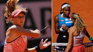 Här stoppar Coco Gauff 16-åringens framfart i Franska öppna