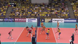 Utjämnar till 24–24 i andra set