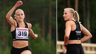 Toppenhopp av Maja Åskag trots plankmissen