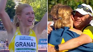Moa Granat tar EM-guld på 400 meter häck