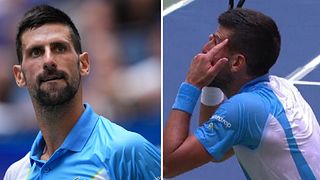 Arg Novak Djokovic till semifinal i US Open