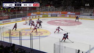 Se läckra passningen till Linköpings första mål