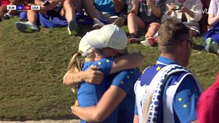 Maja Starks jubel efter sin seger