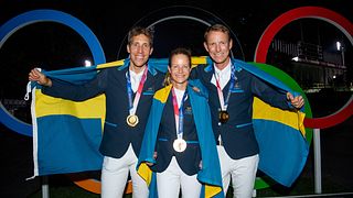 2021 ridsport: Guld till hopplaget efter stor dramatik