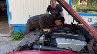 En kväll i garaget med Jim och Pontus