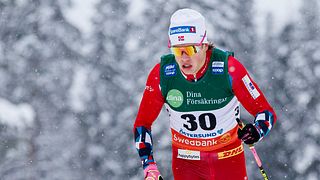 Johannes Hösflot Kläbo vinner sprinten i Östersund