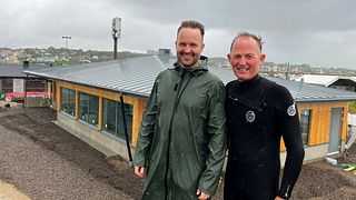 Stormhuset i Apelviken närmar sig öppning – här följer SVT med in